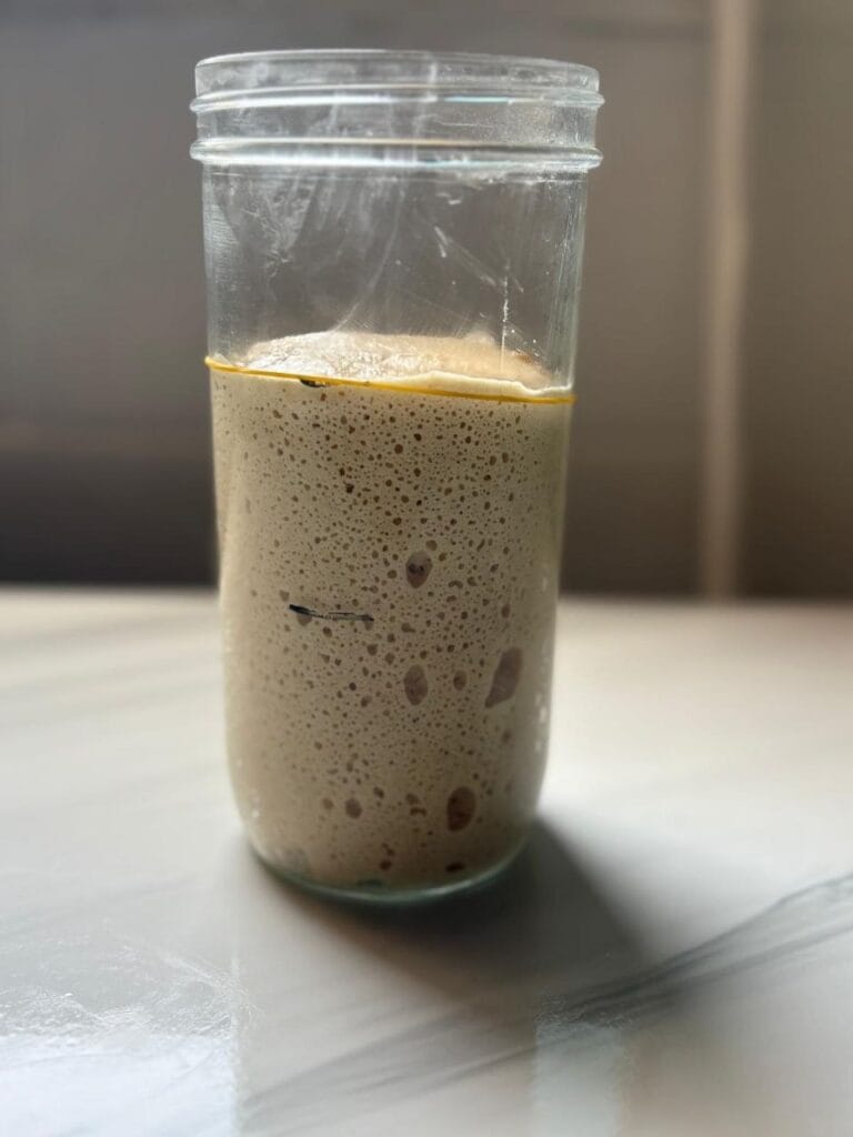 How to Make Stiff Sourdough Starter